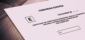 Exemple de Certificat de Capacité Professionnelle pour le Transport en Espagne